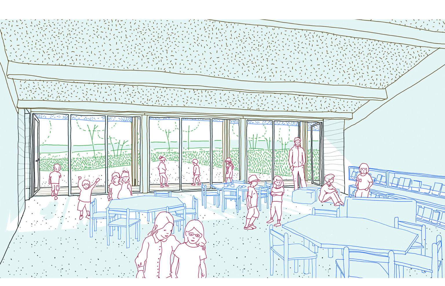 Une salle de classe